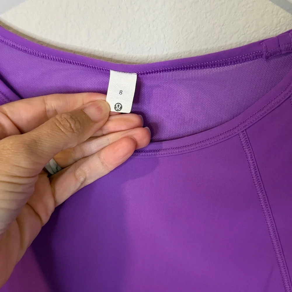 Lululemon Sculpt Purple Athletic Tank Top - Picture 2 of 5
